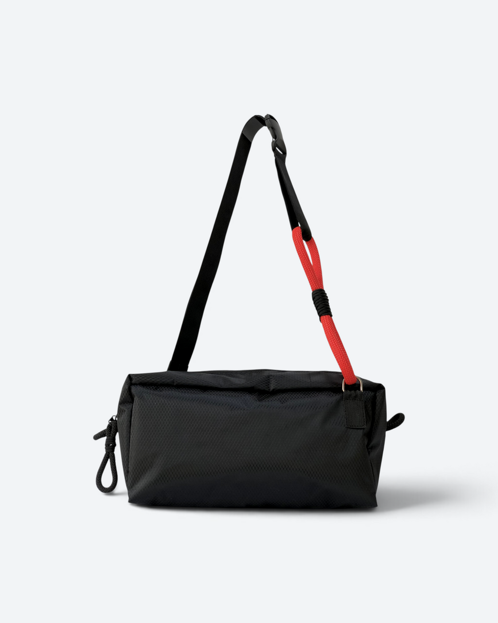 Boxy Coal Crossbody Bag