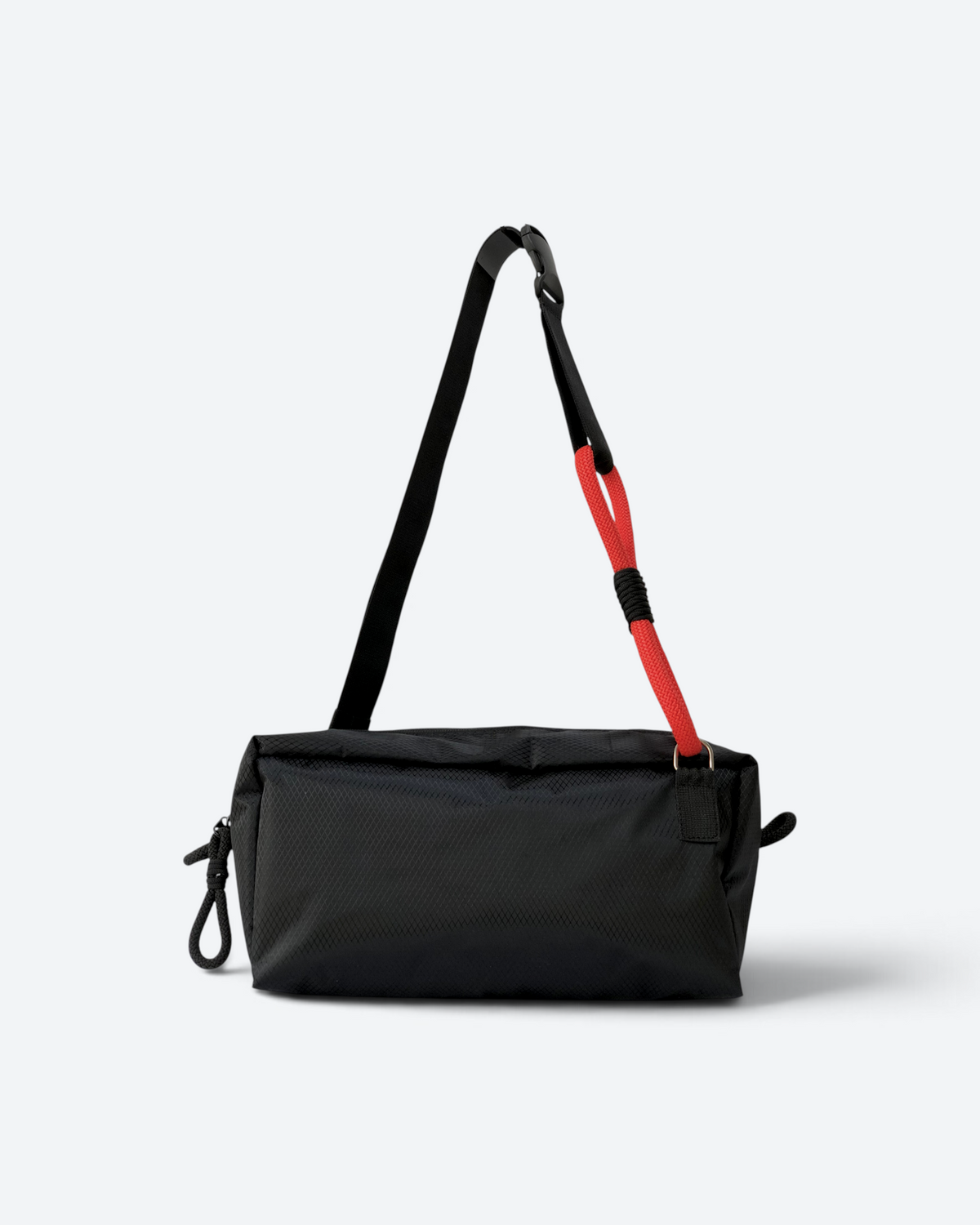 Boxy Coal Crossbody Bag