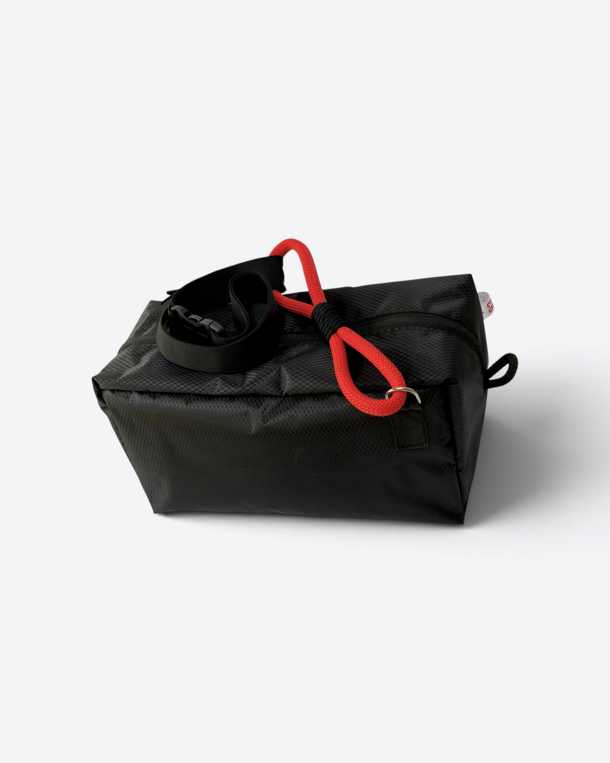 Boxy Coal Crossbody Bag