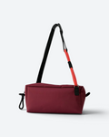 Boxy Red Wine Crossbody Bag